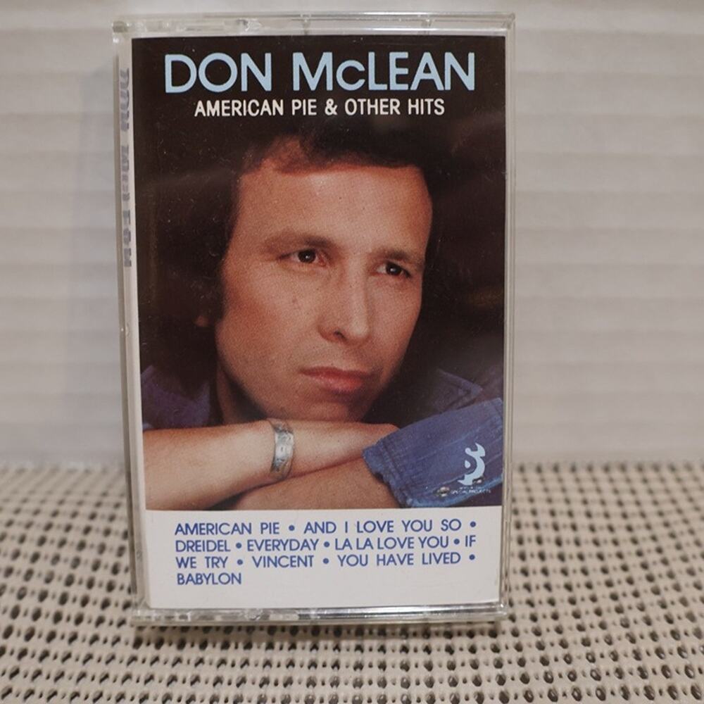Don McLean American Pie & Other Hits Cassette 1985 CEMA Special Markets